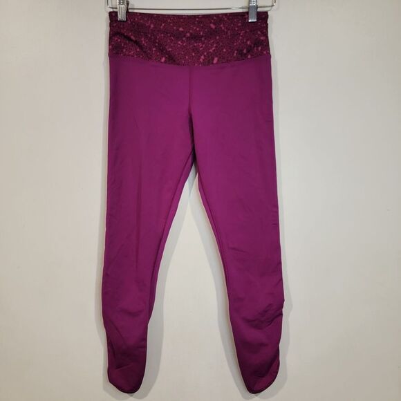 Lululemon Women Real Quick Tight Regal Plum Paradise Geo Regal Plum Multi Size 6 - Picture 2 of 11